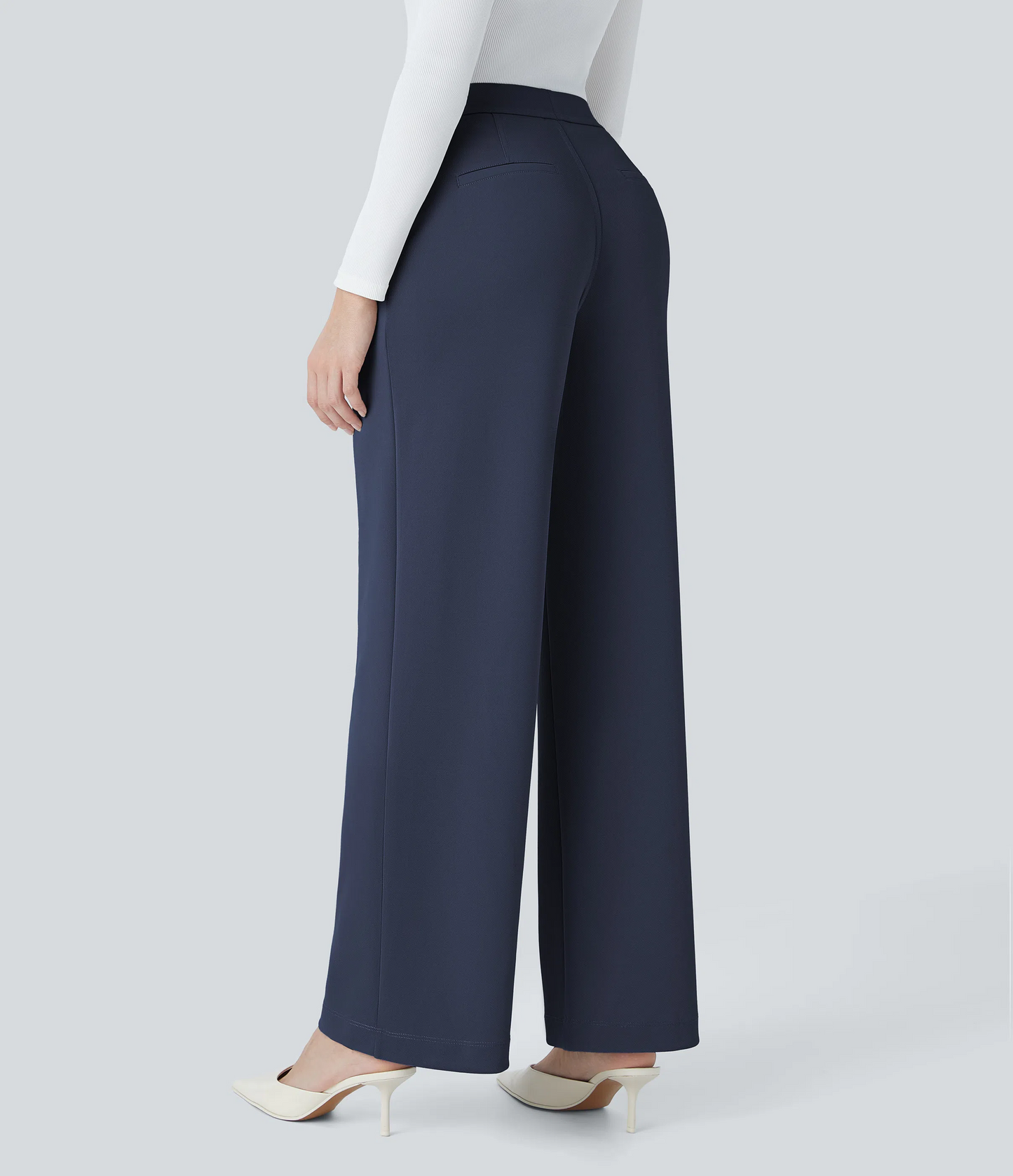 High Waisted Flex Pants