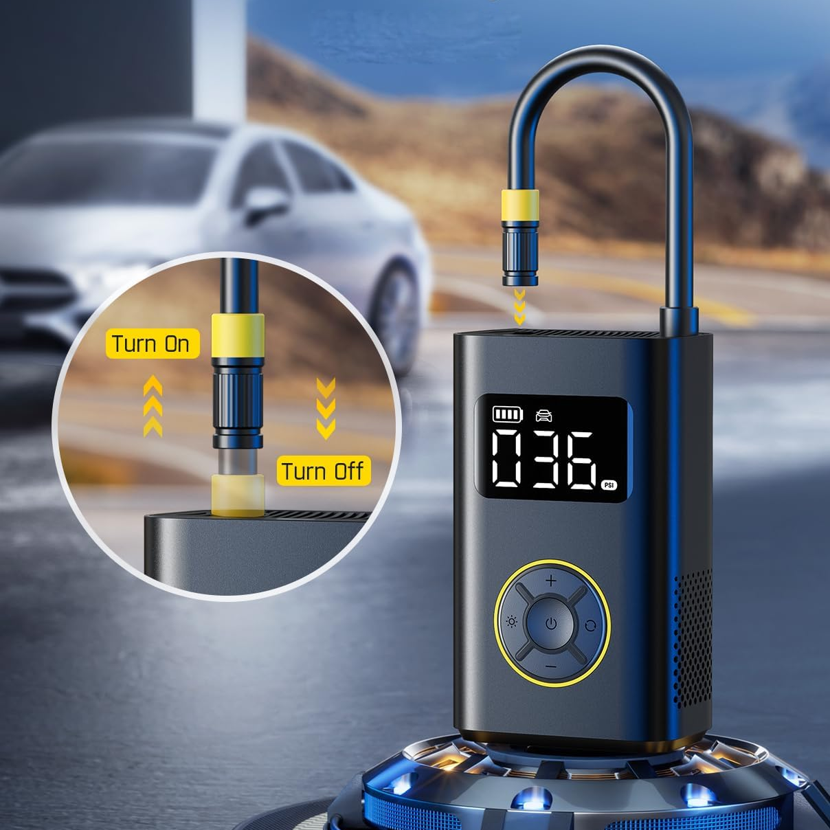 Portable Tire Inflator