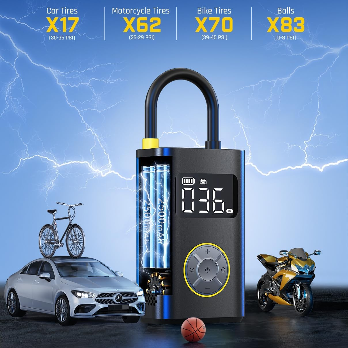 Portable Tire Inflator