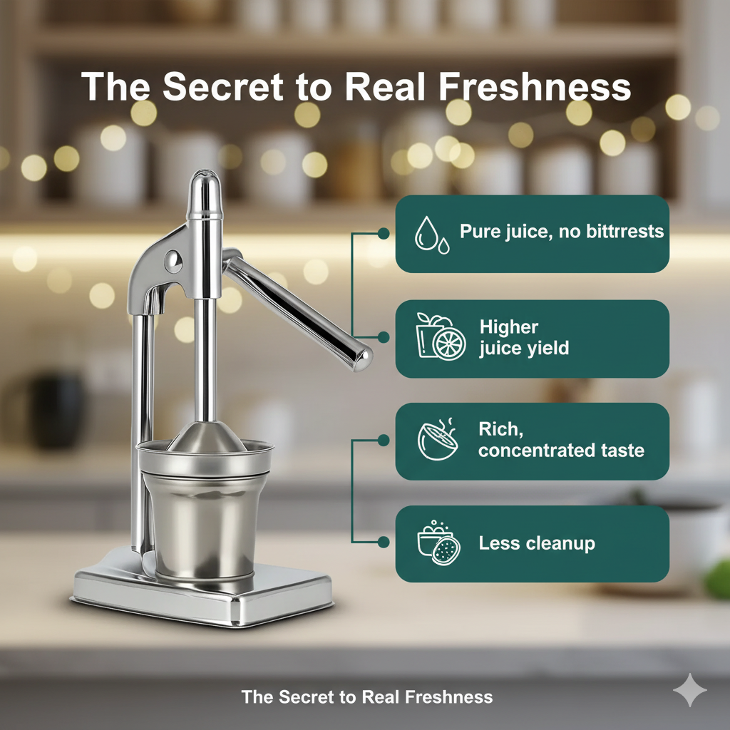 Steel Manual Juicer