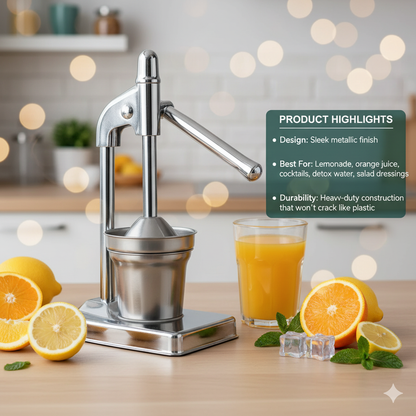 Steel Manual Juicer