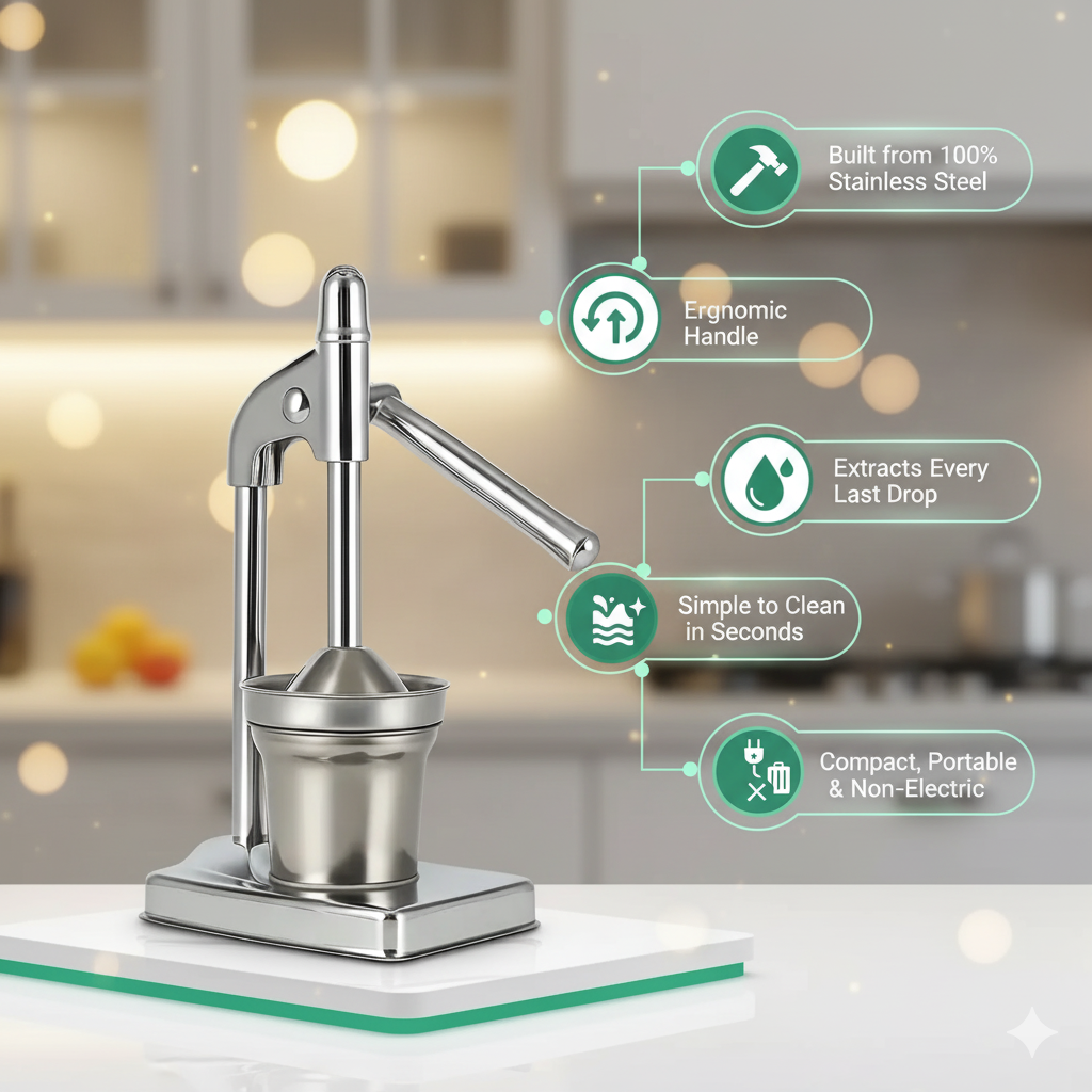 Steel Manual Juicer