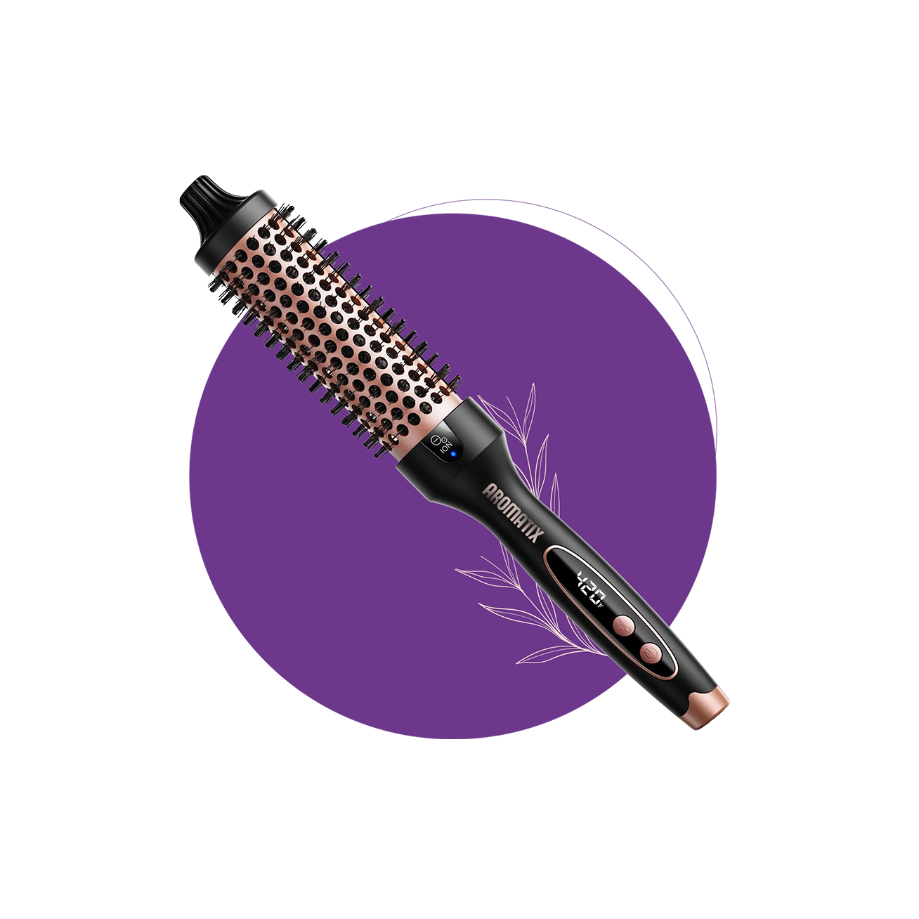 Negative Ion Single Thermal Brush