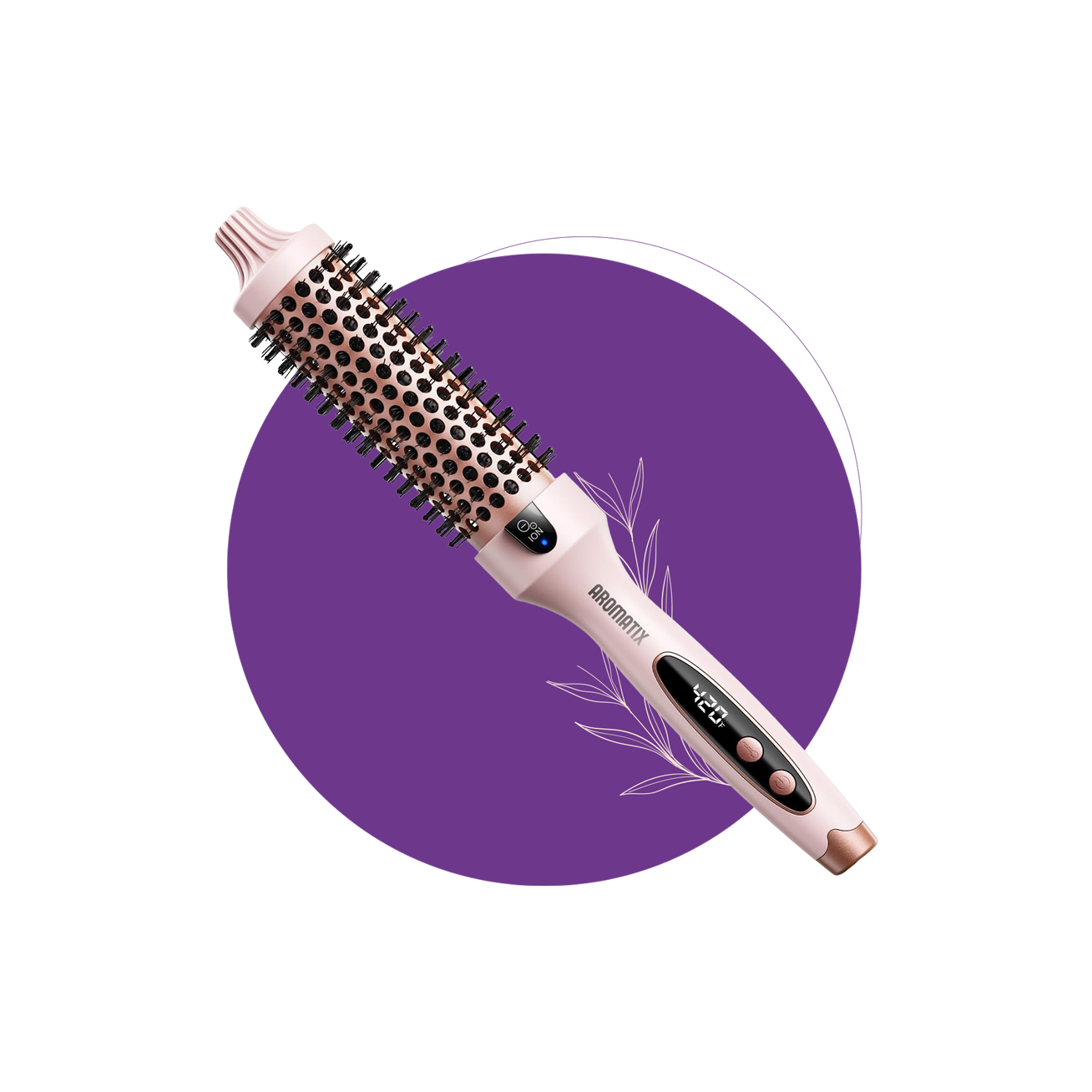 Negative Ion Single Thermal Brush